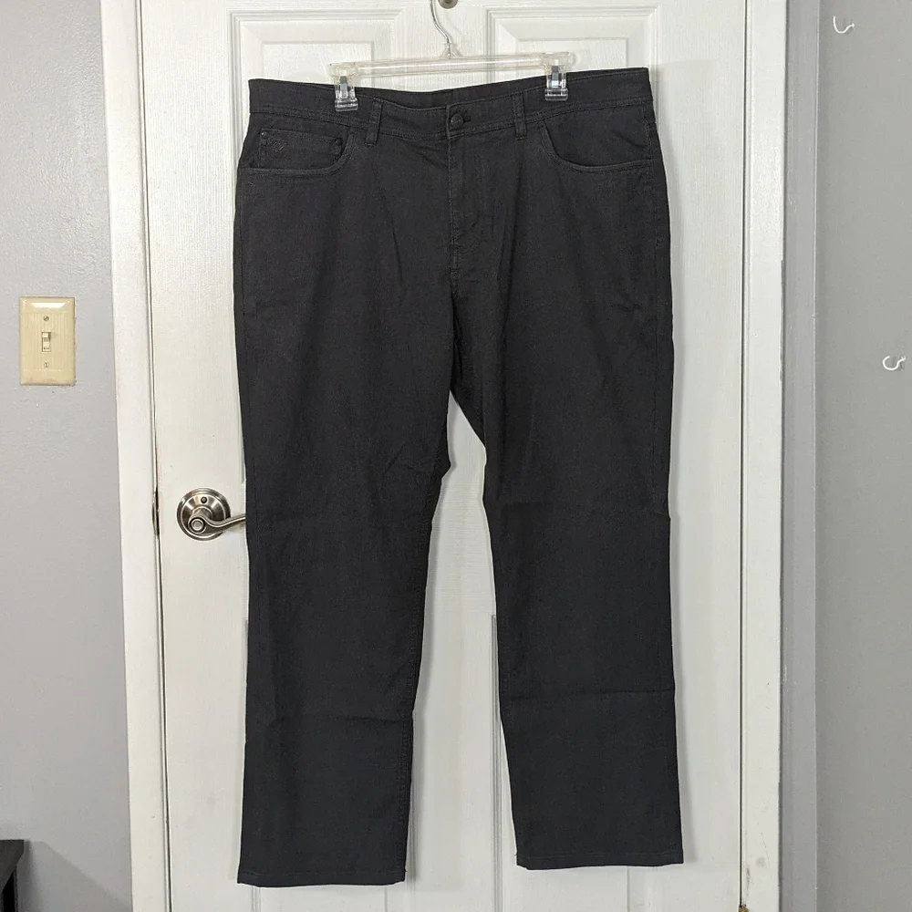 English Laundry Dark Gray Cotton Classic Chino Khakis Size‎ 40 × 30